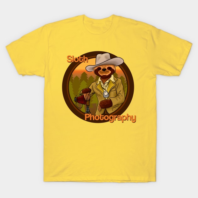 Sloth Photography T-Shirt by spyll.photography